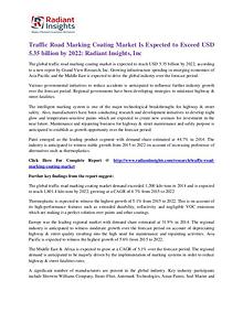 Traffic Road Marking Coating Market