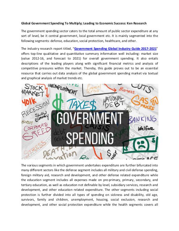 Government Spending Global Industry Guide