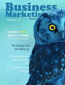 Business Marketing Magazine Summer 2017