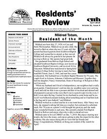 CMHCF Residents' Review