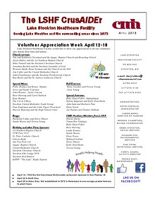 Lake Stockton Healthcare Facility eNewsletter
