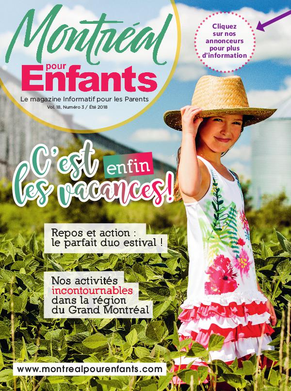 Montréal pour Enfants vol. 18 n°3 Été 2018