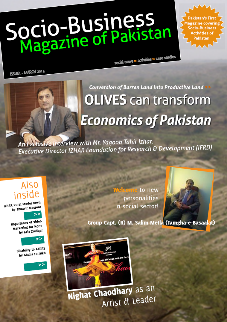 Socio Business Magazine of Pakistan Volume -1 | March 2015