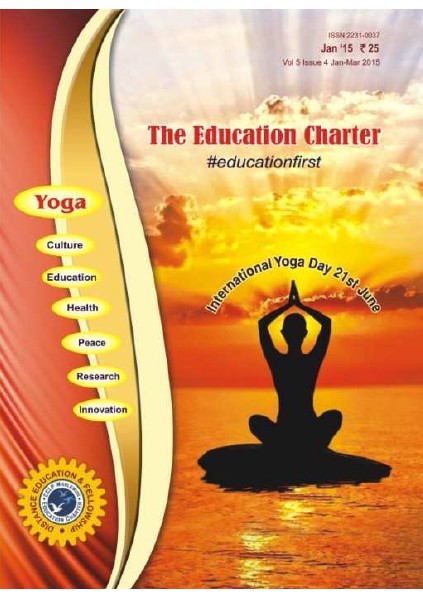 The Education Charter Volume V Issue IV Jan-Mar 2015
