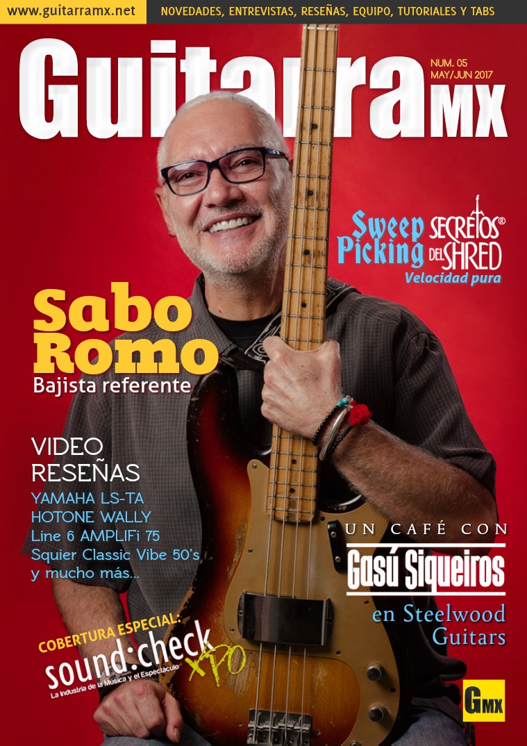 Revista GuitarraMX MAY/JUN 2017