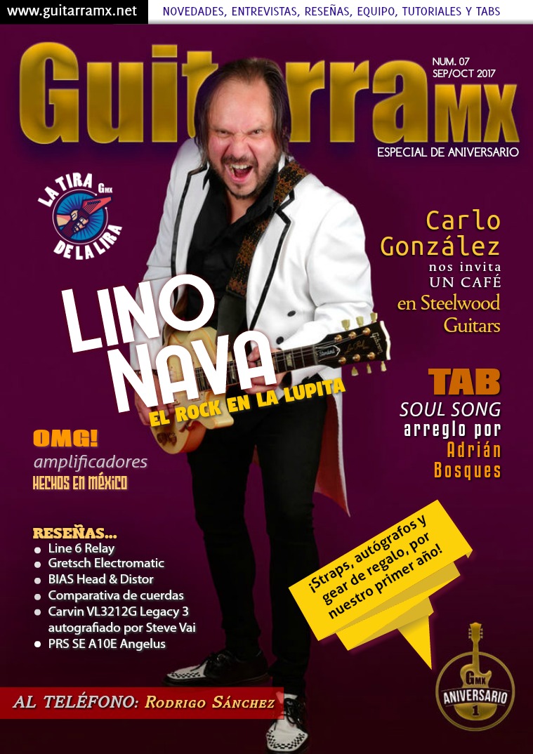 Revista GuitarraMX SEP/OCT 2017