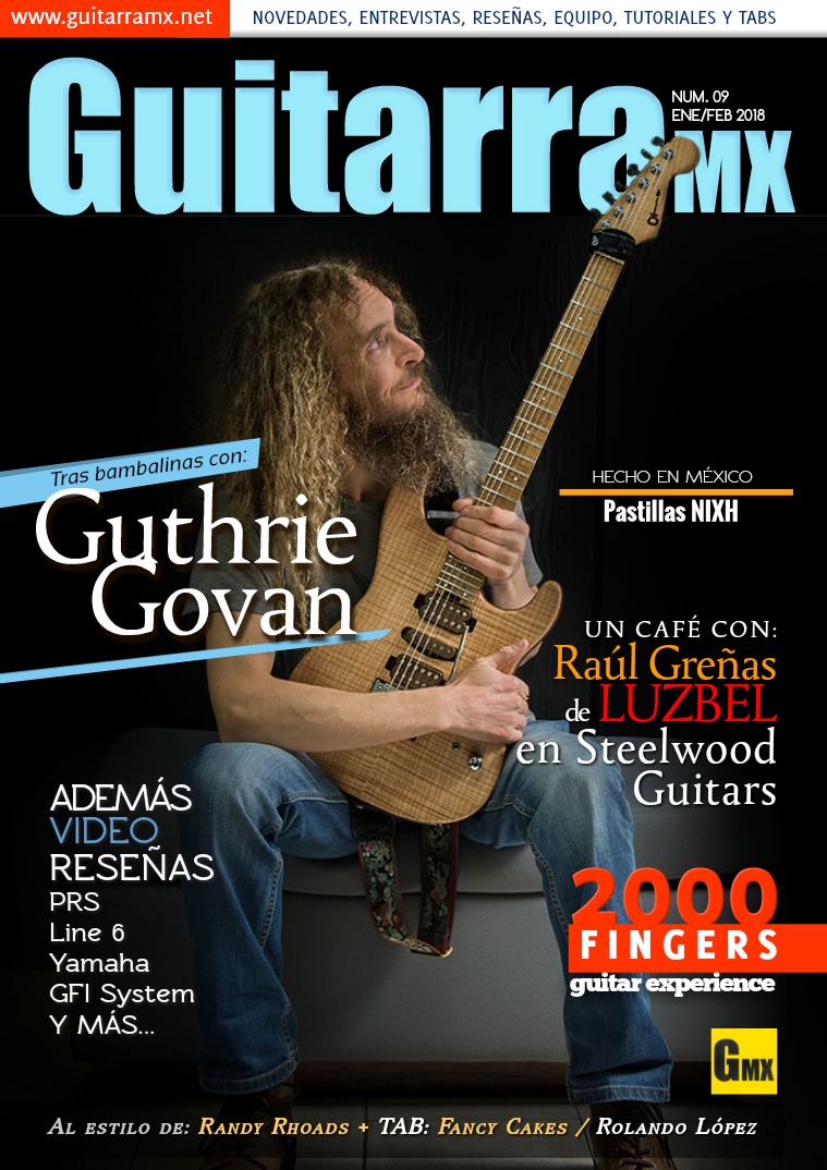 Revista GuitarraMX ENE/FEB 2018