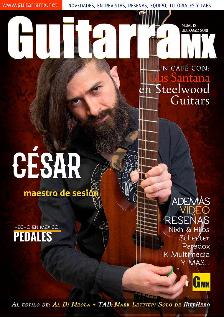 Revista GuitarraMX JUL/AGO 2018