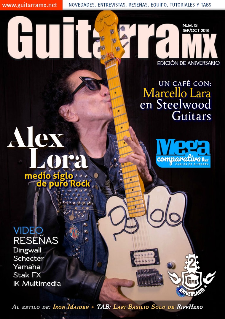 Revista GuitarraMX SEP/OCT 2018