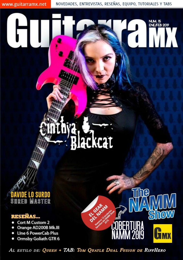 Revista GuitarraMX ENE/FEB 2019