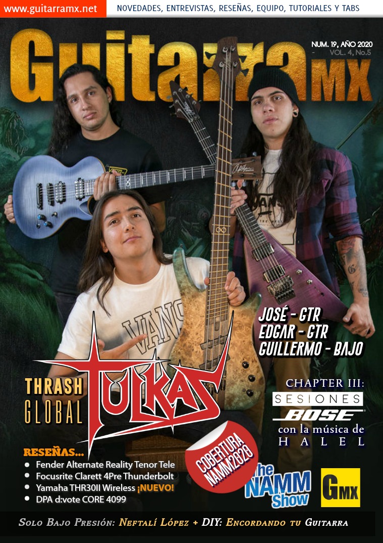 Revista GuitarraMX NÚMERO 19 - 2020