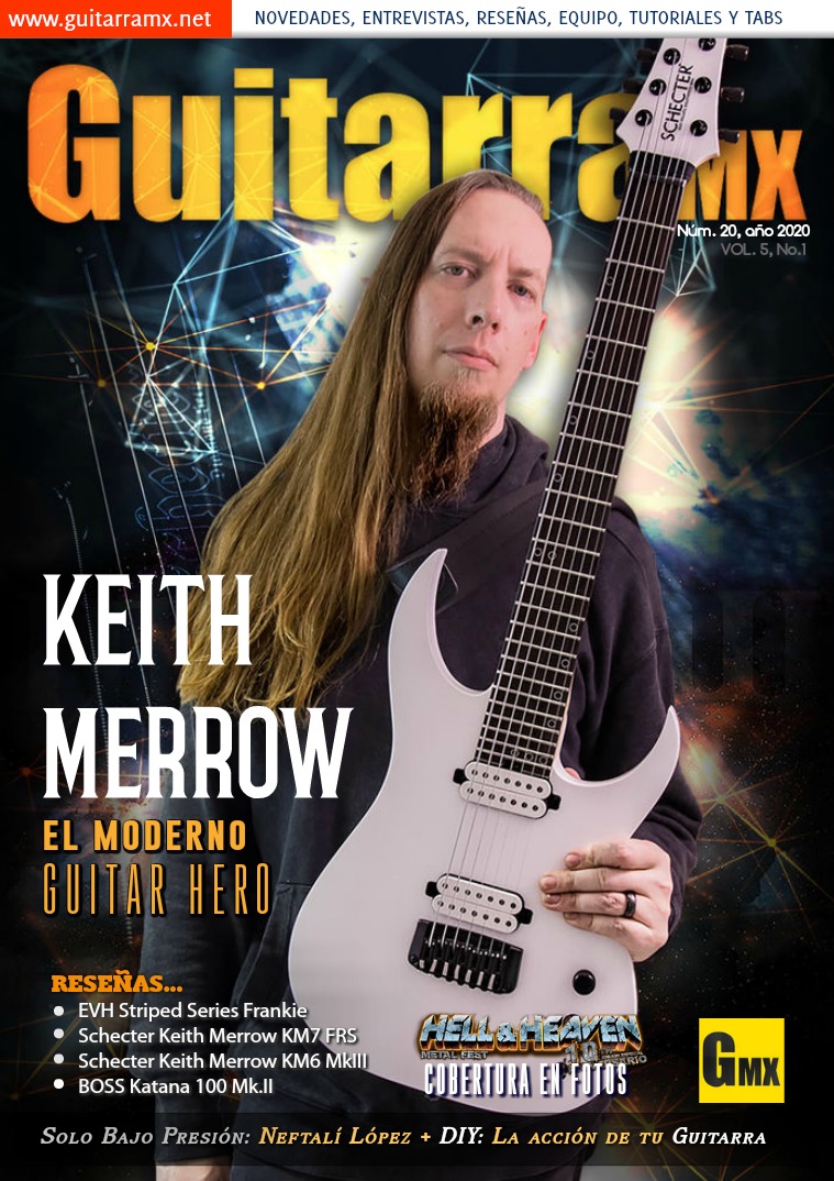 Revista GuitarraMX NÚMERO 20 - 2020