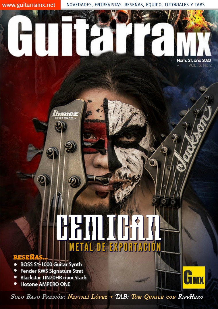 Revista GuitarraMX NÚMERO 21 - 2020