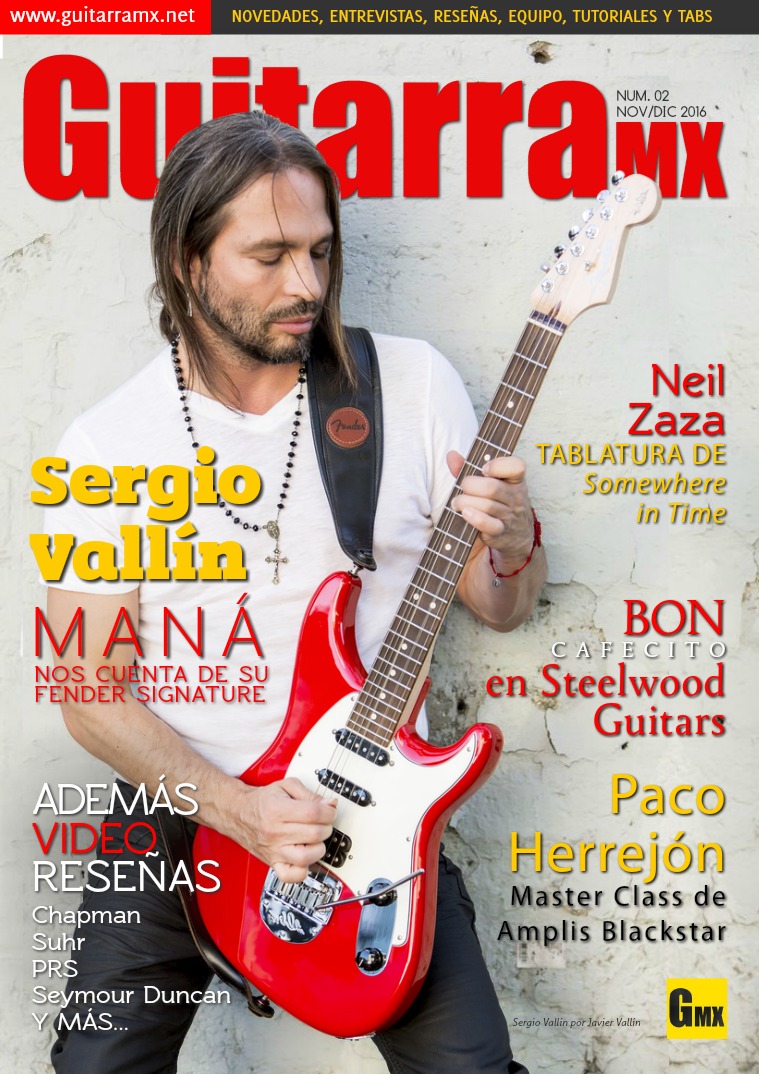 Revista GuitarraMX NOV/DIC 2016