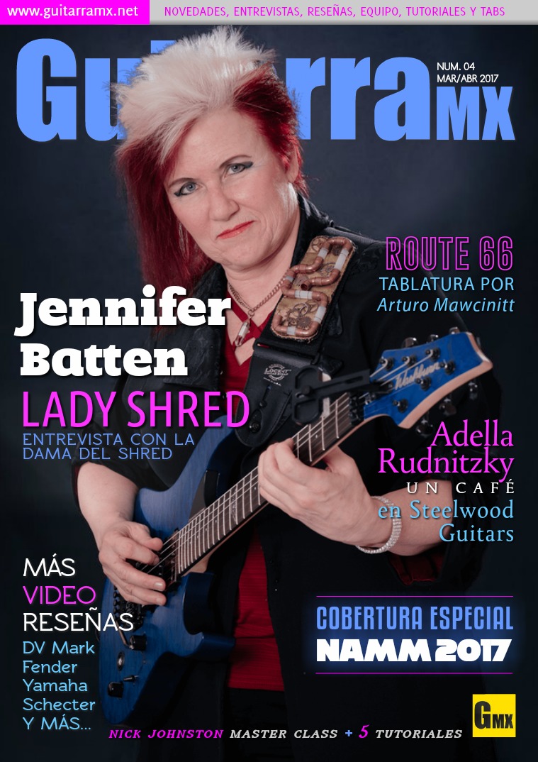 Revista GuitarraMX MAR/ABR 2017