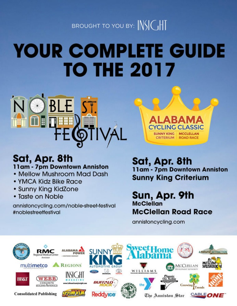INSIGHT Magazine Noble Street Festival - Alabama Cycling Classic