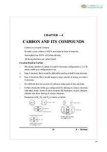 chapter 4 carbon and its compound