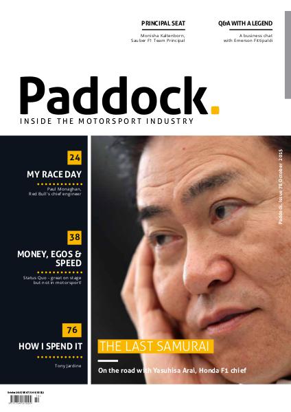 Paddock magazine October 2015 Issue 78