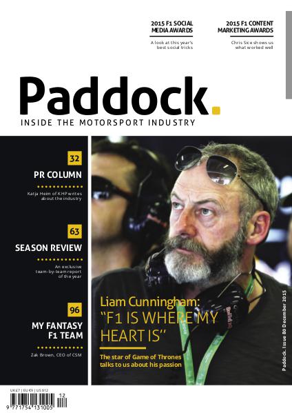 Paddock magazine December-January 2016 Issue 80