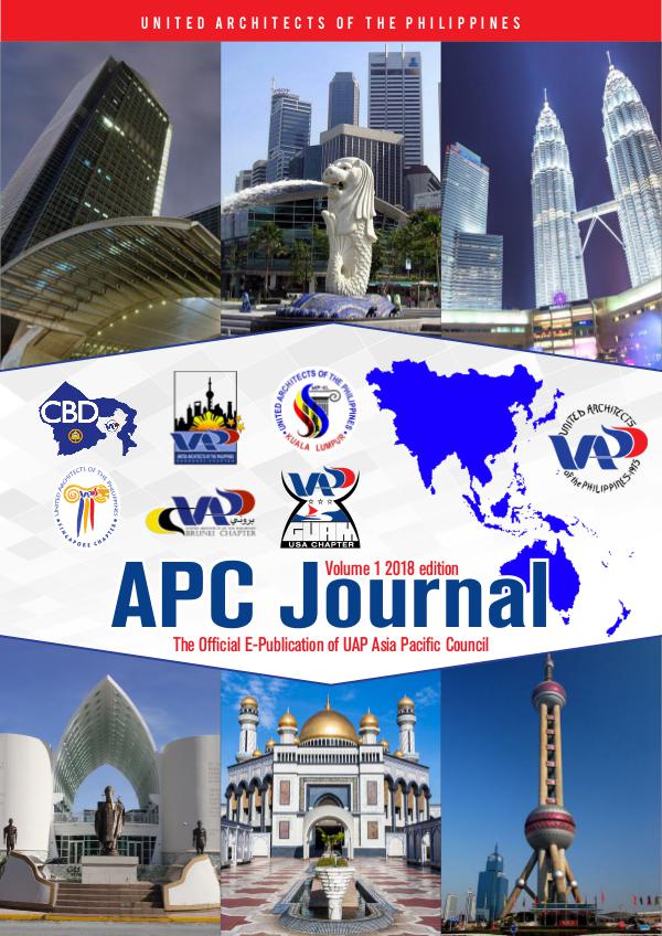 UNITED ARCHITECTS OF THE PHILIPPINES ASIA PACIFIC COUNCIL APC Journal Final
