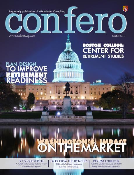 Confero Winter 2013: Issue 1