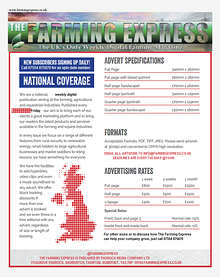 The Farming Express- Media Pack 2015