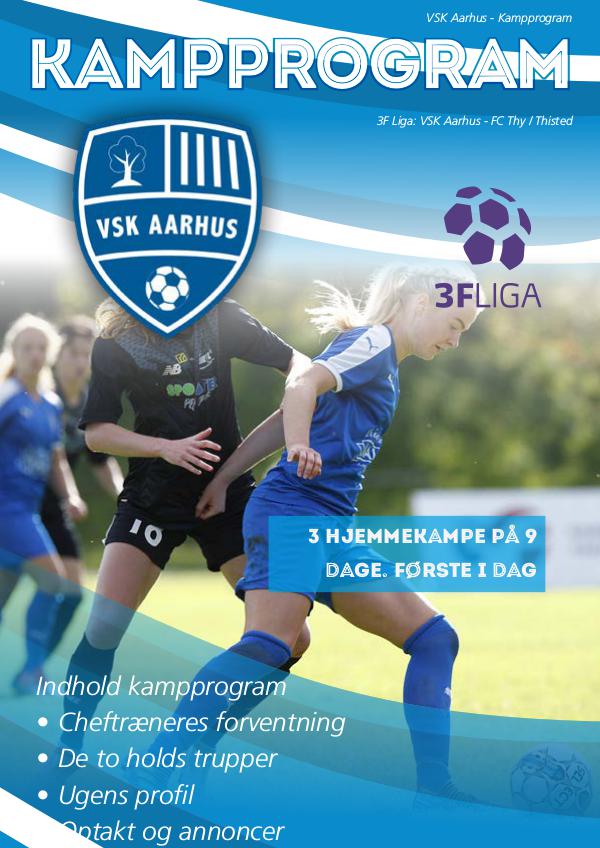 VSK Aarhus vs. FC Thy / Thisted