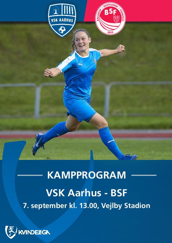 VSK Aarhus Kampprogram VSK Aarhus - BSF