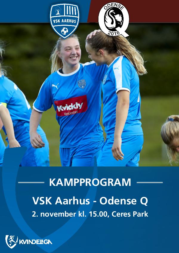 VSK Aarhus Kampprogram VSK Aarhus - Odense Q