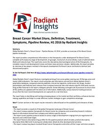 Breast Cancer Market Share, Definition, Pipeline Review, H1 2016
