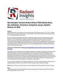 Non-Receptor Tyrosine-Protein Kinase TYK2 Market Share, Size H1 2016