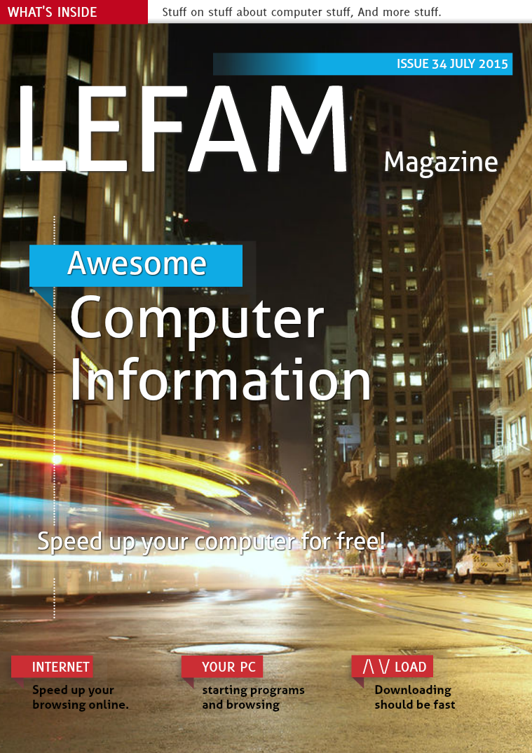 LEFAM Magazine LEFAM 34
