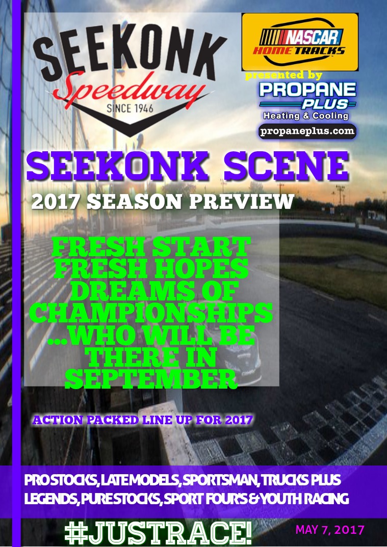 Seekonk Speedway Race Magazine 2017 Season Preview