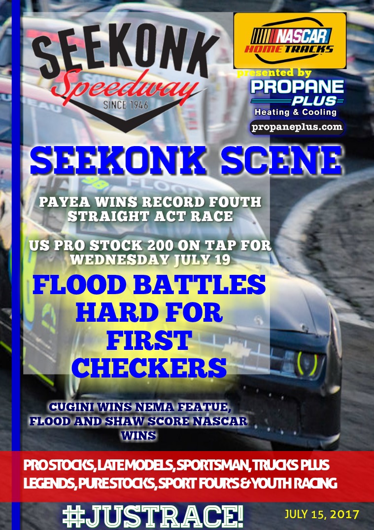 Seekonk Speedway Race Magazine July 14 & 15th Recap