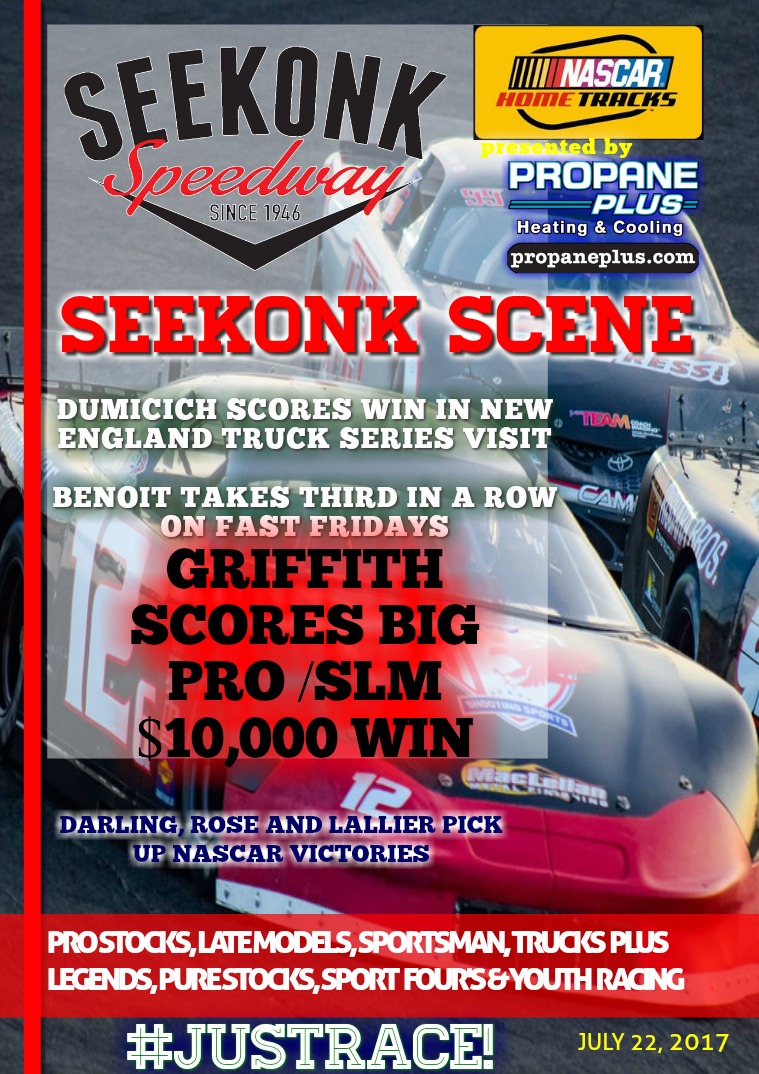 Seekonk Speedway Race Magazine July 19th - 22nd