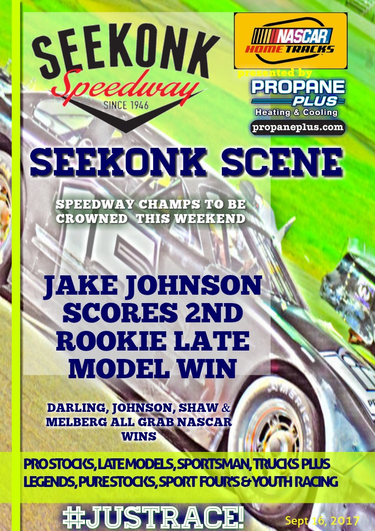 Seekonk Speedway Race Magazine September 15th & 16th