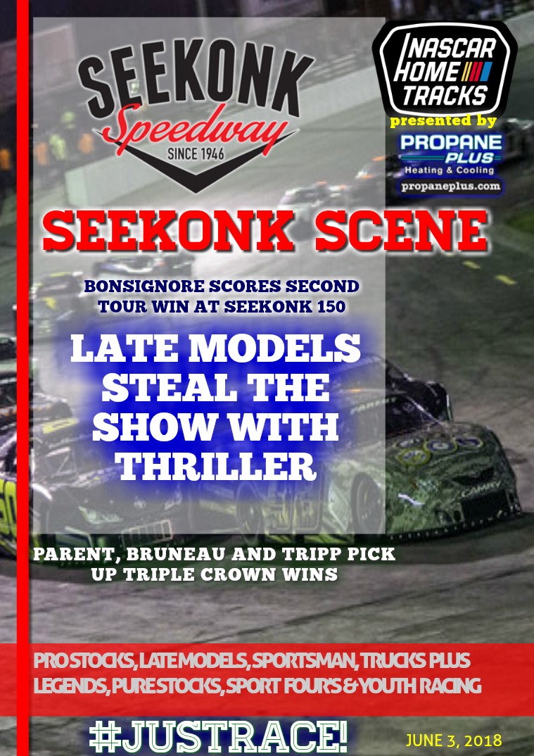 Seekonk Speedway Race Magazine NWMT Seekonk 150