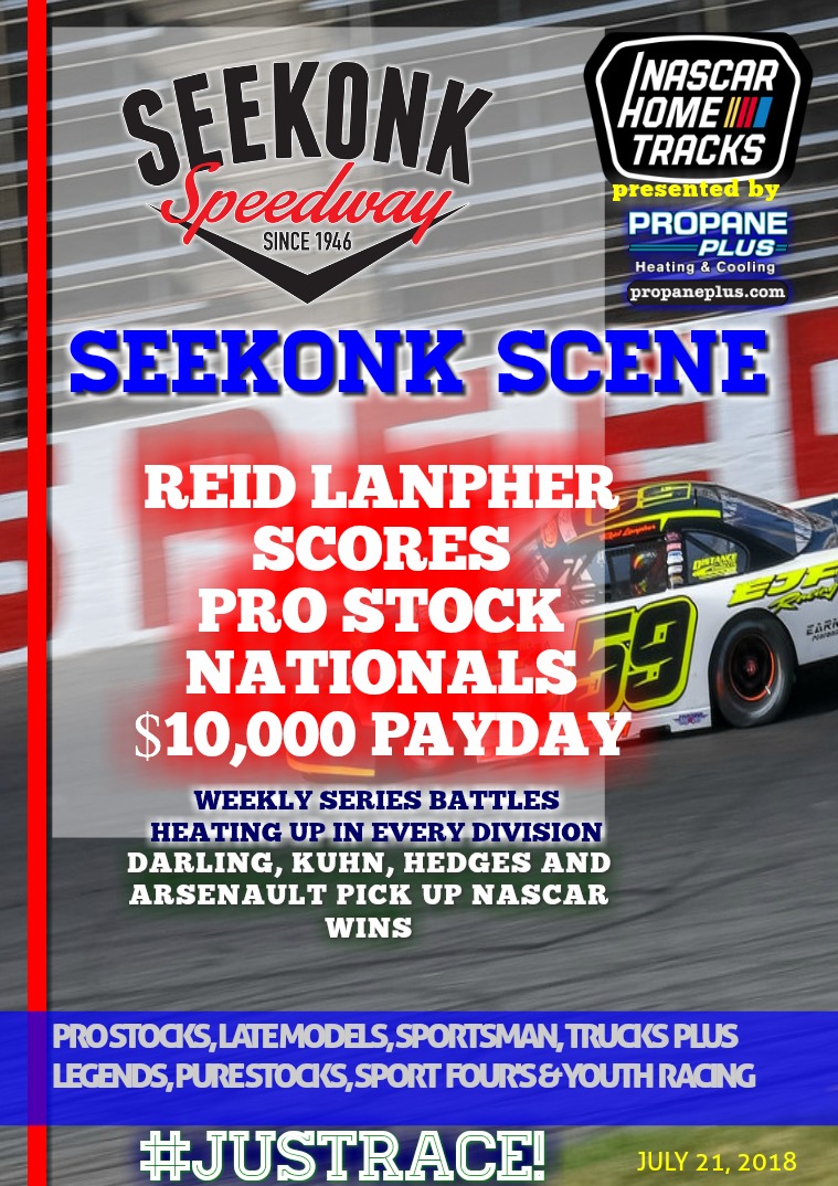 Seekonk Speedway Race Magazine Seekonk Speedway 7.19.18