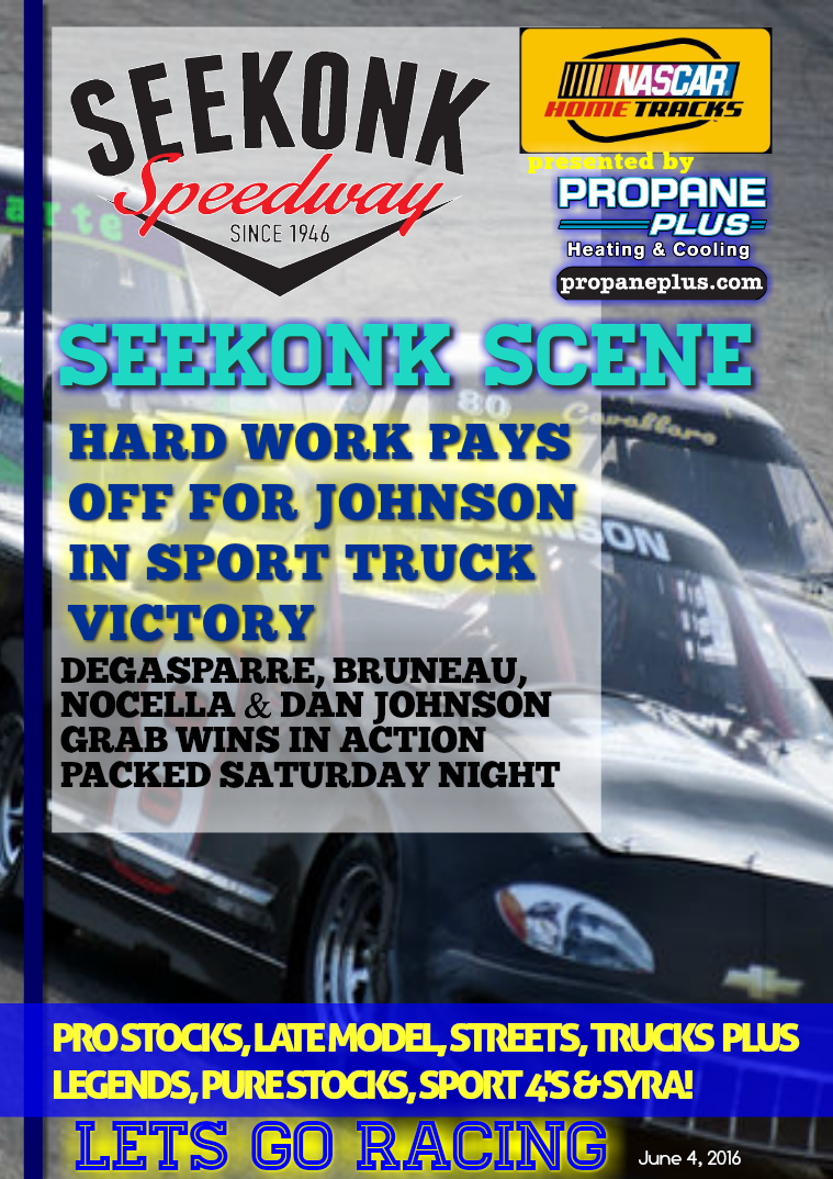Seekonk Speedway Race Magazine June 3-4 Weekend Recap