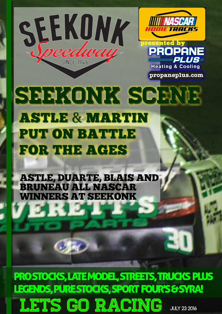 Seekonk Speedway Race Magazine July 22-23 Recap