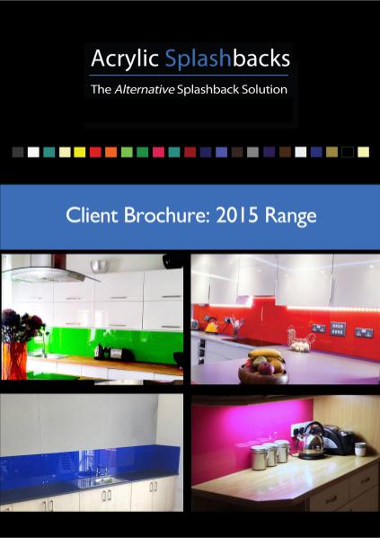 Acrylic Splashbacks Client Brochure 2015 2015