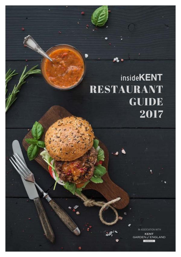 insideKENT Magazine insideKENT Restaurant Guide 2017