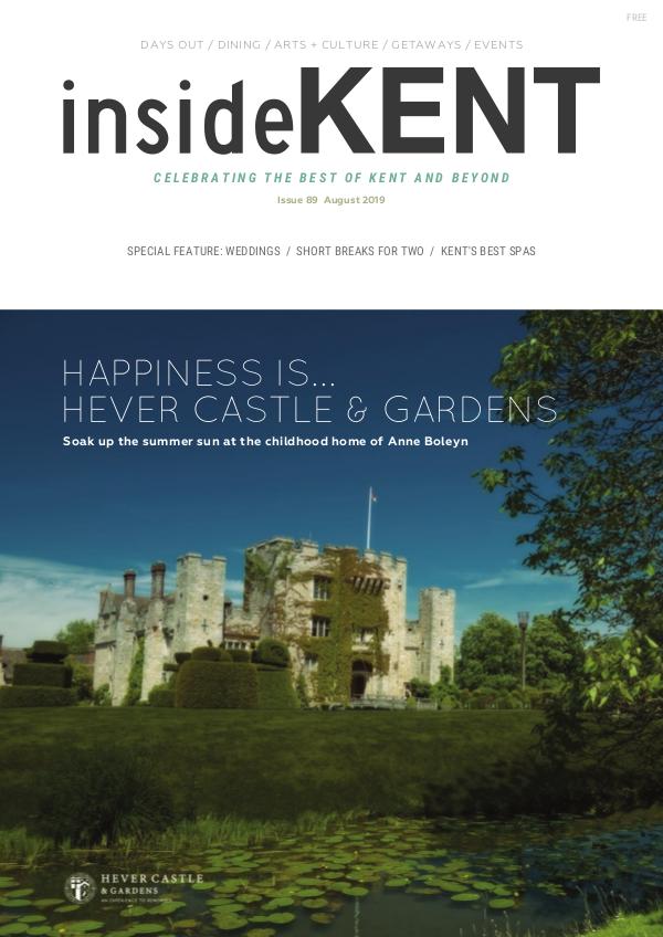 insideKENT Magazine insideKENT Issue 89 Aug 2019