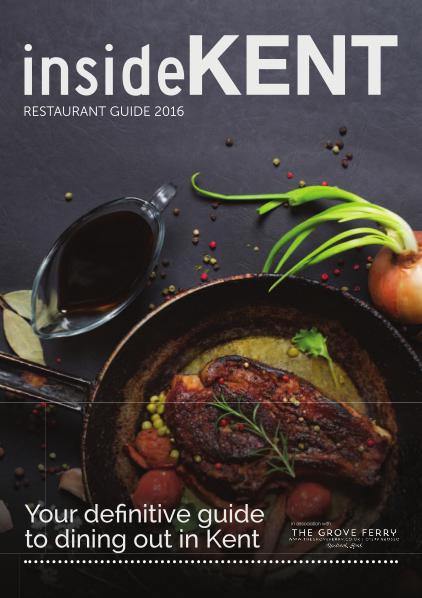 insideKENT Magazine Restaurant Guide 2016
