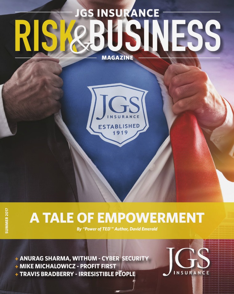 Risk & Business Magazine JGS Insurance Summer 2017