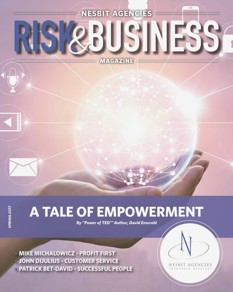 Risk & Business Magazine Nesbit Agencies Spring 2017