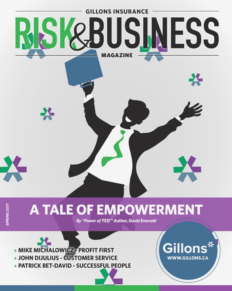 Risk & Business Magazine Gillons Insurance Spring 2017