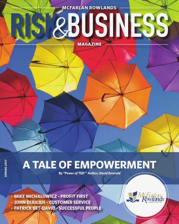 Risk & Business Magazine McFarlan Rowlands Spring 2017