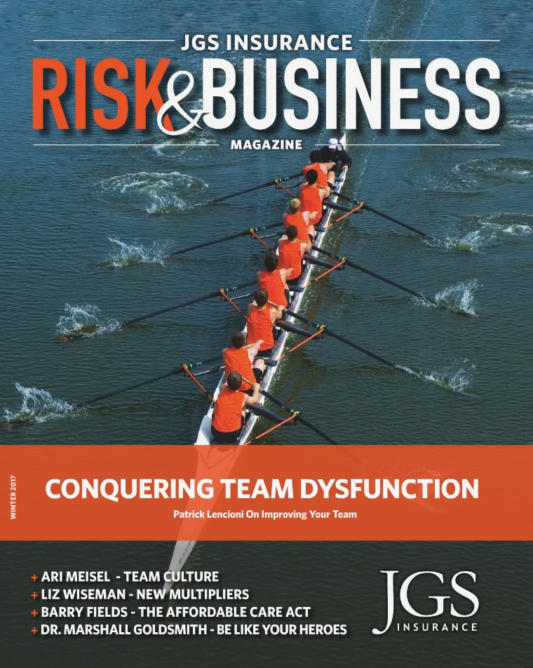 JGS Insurance Risk & Business Magazine Winter 2017