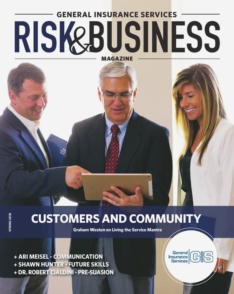 Risk & Business Magazine General Insurance Services Magazine Spring 2018